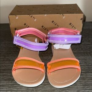 Mix No. 6 Kids Sandals - Pink, Purple, and Orange